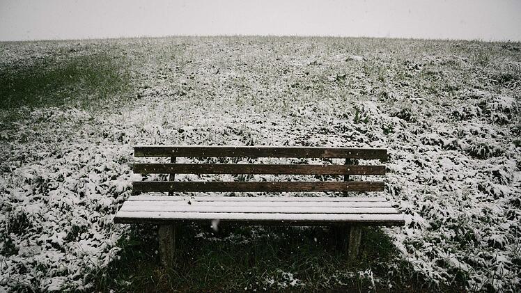 Schnee gab es viel beim Aufstieg.