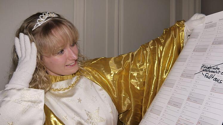 Auch das noch: Mit der  "Fränkischen Weihnacht" am 13. Dezember ist für das Bad Rodacher Christkind  Nicole Bauer einer der letzten wichtige Termine weggefallen.   In einer  gemeinschaftlichen  Aktion wollen nun die Stadt, der Kurbetrieb und die Geschäftswelt die vorweihnachtliche Zeit in der Thermalbadstadt retten.