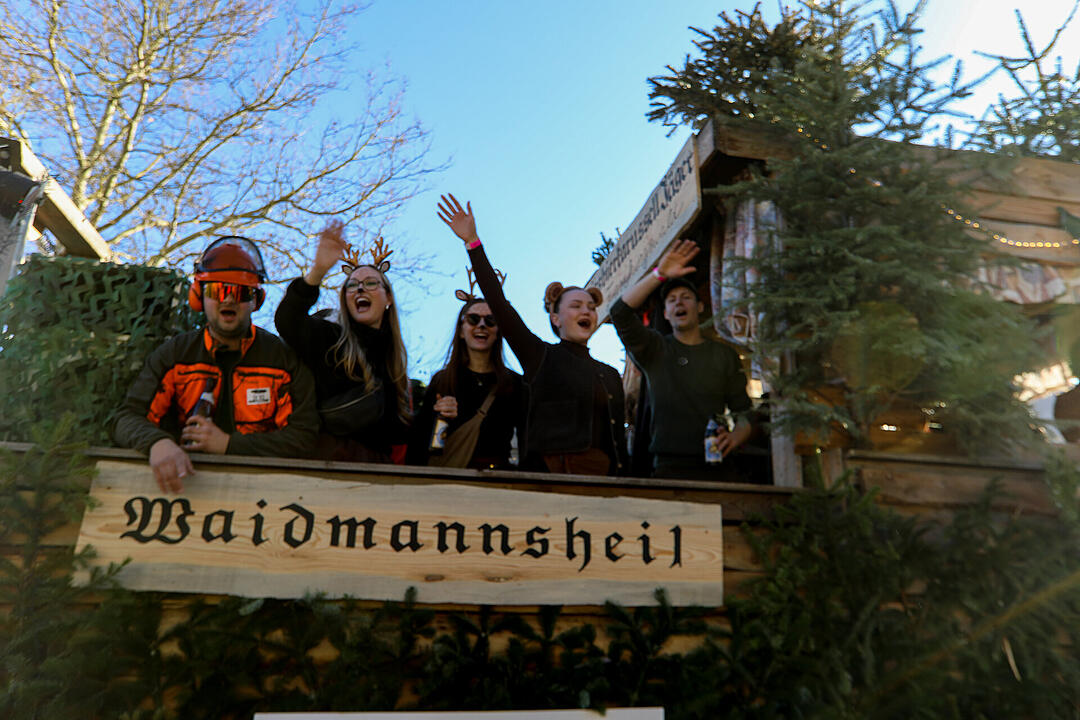 Fasching in Sand am Main!