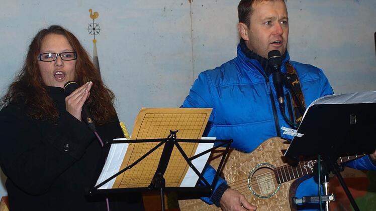 Anika Wolf und Werner Linsner