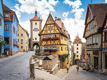 Das malerische Rothenburg ob der Tauber  Foto: ChristianeHoeltschl/infrankenpix