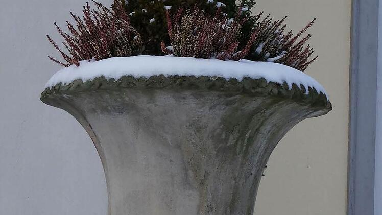 Winterimpressionen im Park von Schloss Rosenau.Foto: Jochen Berger