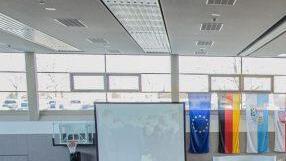 Feier zur Beförderung von Lehrgangsabsolventen des Bundespolizei-Ausbildungs- und Förderungszentrums Oerlenbach zu Polizeimeistern und -meisterinnen. Frank Dölling