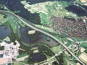 Für den Bereich des Überwerfungsbauwerks bei Unteroberndorf muss die Bahn keine neues Schallberechnung durchführen. Die Gemeinde Breitengüßbach hat für diese Entscheidung kein Verständnis und will gegen den Planfeststellungsbeschluss klagen. Illustration: DB AG