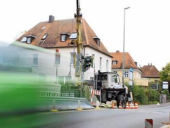 Die Spitalbrücke wird am Freitagmorgen ab etwa fünf Uhr für den Verkehr kurzzeitig gesperrt.  Fotos: Dominic Buckreus