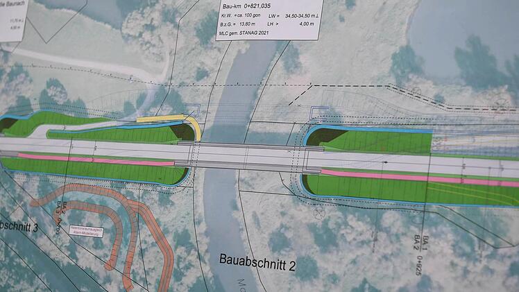 Die Mainbrücke. Bauabschnitte 2.