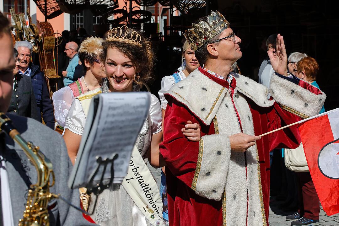 Korbmarkt in Lichtenfels am Samstag