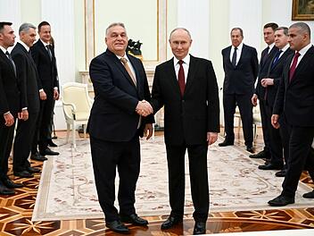 Ungarns Regierungschef Orban trifft Putin in Moskau