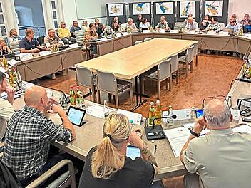 Viele Besucher h&ouml;rten der Diskussion &uuml;ber die Kindergartengeb&uuml;hren im Stadtrat zu. Andreas Dorsch