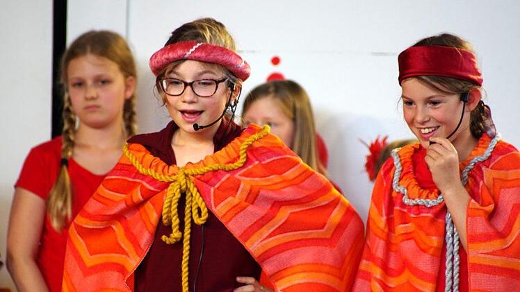 Göritzer Chorkids spielen das Musical Rotasia. Foto: Klaus Werner