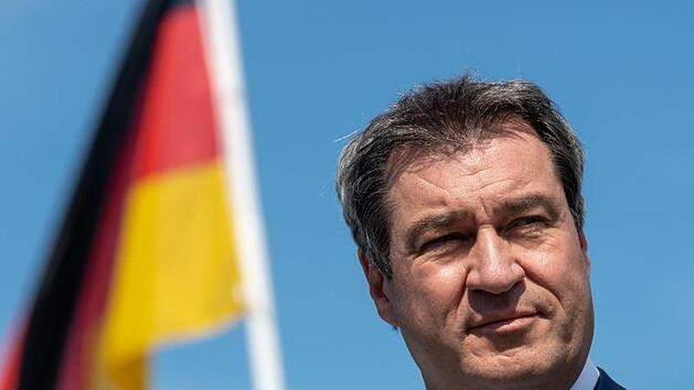 Markus S&ouml;der (CSU) Ministerpr&auml;sident von Bayern, will Kanzlerkandidat f&uuml;r die Union werden.