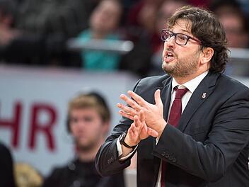 Andrea Trinchieri will mit Bamberg in seiner Heimatstadt punkten. Foto: Nicolas Armer/dpa