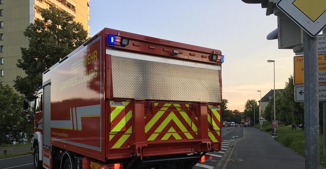 Unfall mit Feuerwehr-Auto in Coburg: Ein Toter