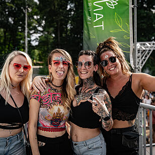 Der Marienbergpark verwandelte sich in die wunderbarste Tanzfläche der Stadt.