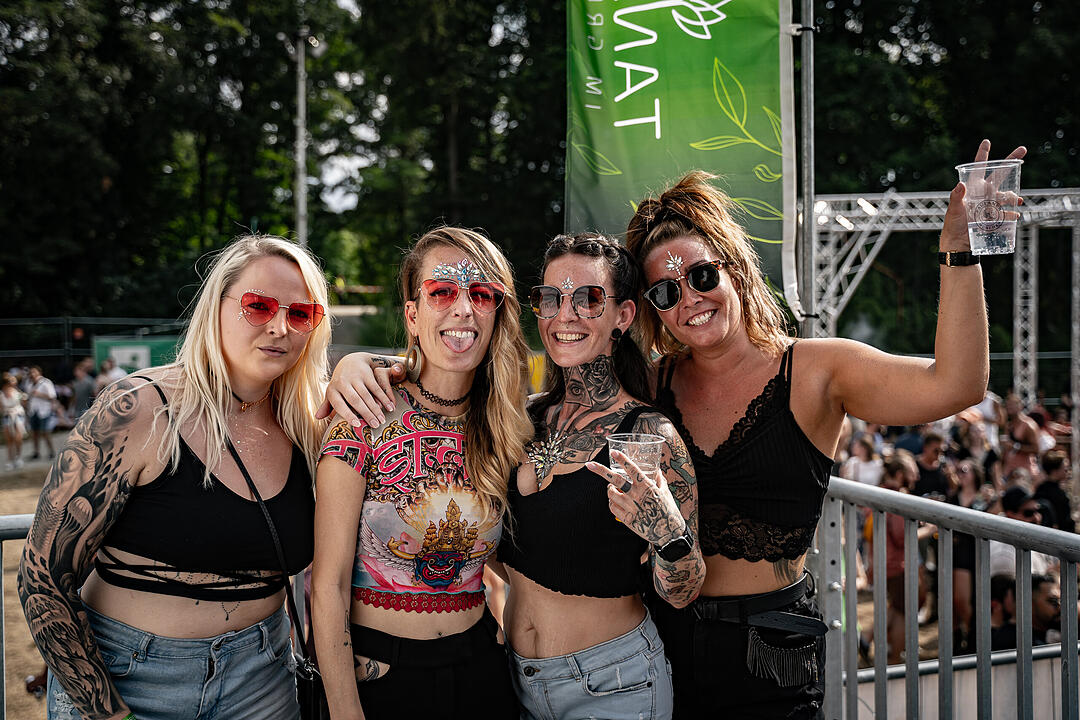 Der Marienbergpark verwandelte sich in die wunderbarste Tanzfläche der Stadt.