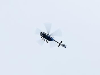 Neustadt bei Coburg: Hubschrauber sorgt für Aufregung - "froh, dass meine Kids schon zu Hause waren"