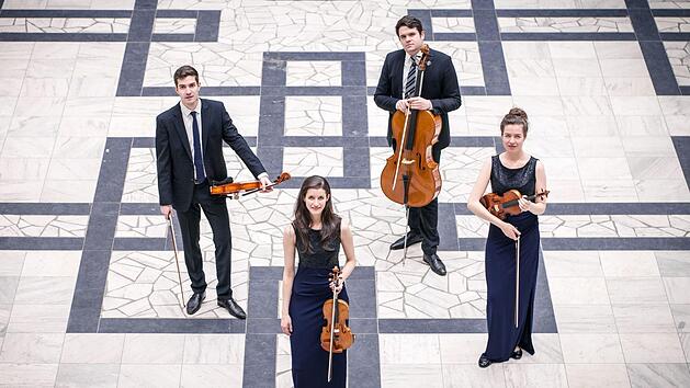Das junge Aris Quartett gastiert am 24. September bei der Gesellschaft der Musikfreunde erstmals in Coburg.Simona Bednarek