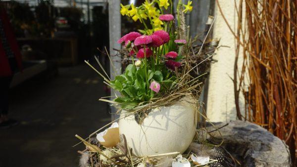 Ein echter Hingucker!   Mit diesen Tipps können Sie die Osterdeko ganz einfach selbst gestalten. Foto: inFranken.de