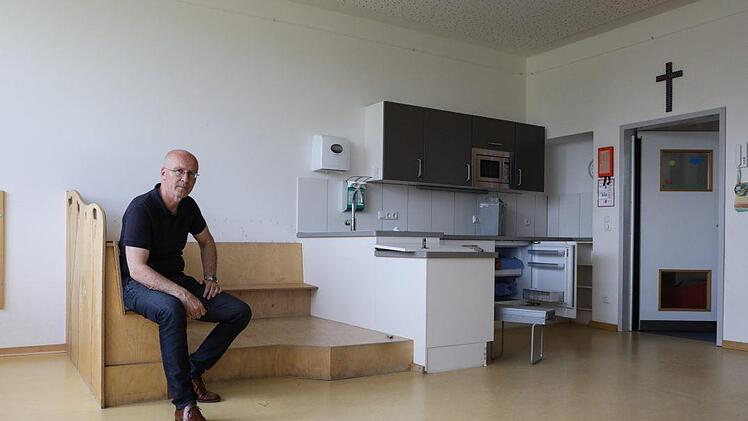 Die Schäden in der Merkendorfer Kita St. Martin sind enorm.Foto: Barbara Herbst