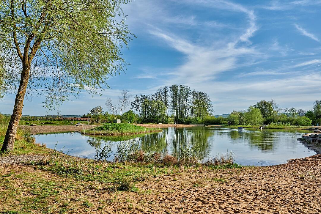 Naturbadesee Frensdorf im Landkreis Bamberg