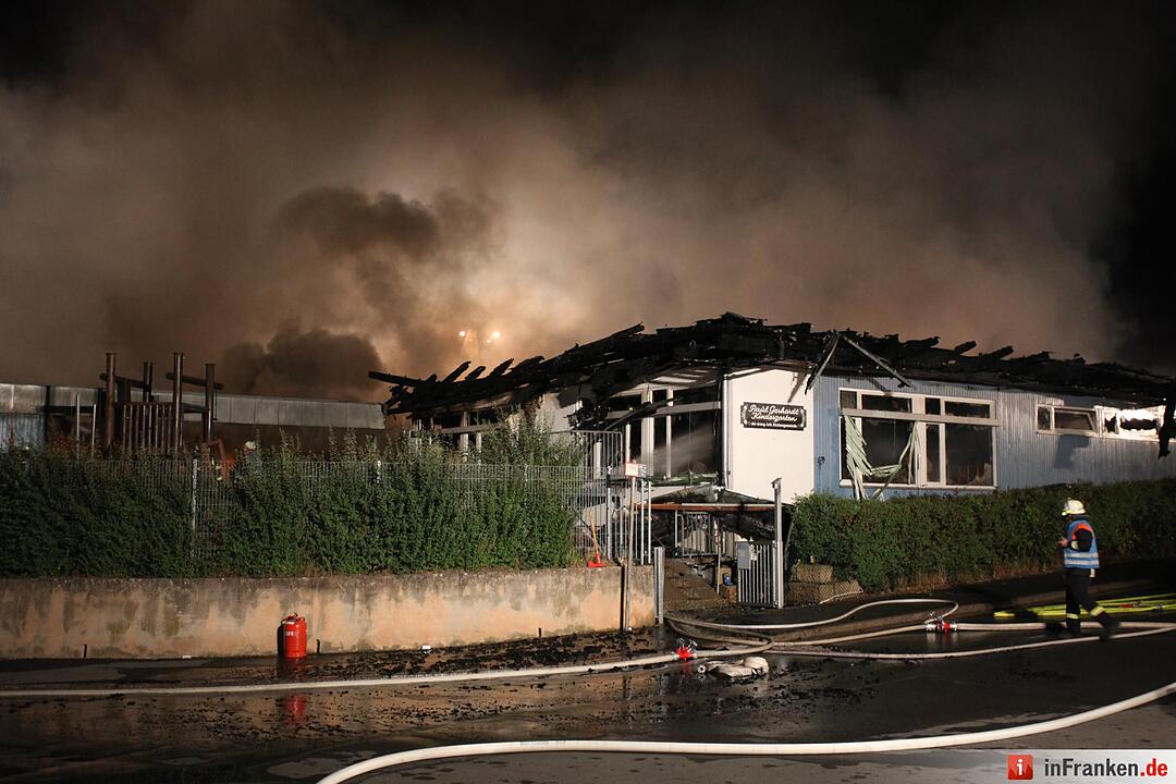 Verheerender GroÃŸbrand vernichtet Kulmbacher Kindergarten