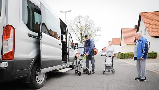 Der Sandberger Bürgerbus könnte bald ein Pendant in Burkardroth bekommen. Ziel der beiden Kommunen ist es, die Lücke im ÖPNV-Netz zu schließen. Foto: Stefanie Söder