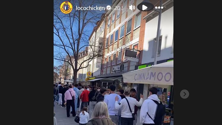 Rapper Luciano eröffnet "Loco Chicken"-Filiale in Nürnberg