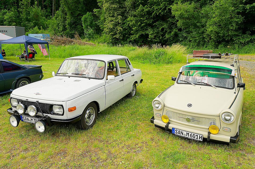 Es gab viele Oldtimer zu bestaunen!