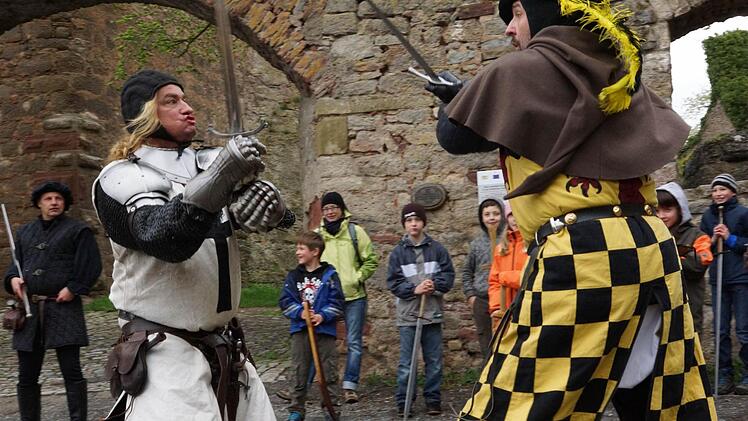 Schaukampf der Ritter