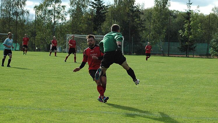 Szene vom Spiel SG Poppenroth/Lauter II - FC Fuchsstadt II.