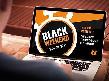 Das Black Weekend bei Saturn läuft seit Freitag. Nur für kurze Zeit gibt es beim Technikhändler die besten Technik-Deals des Jahres. Foto: MediaMarktSaturn