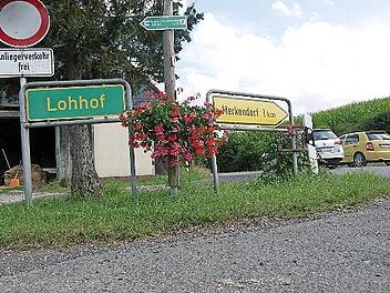 Mit Geld des Amtes für Ländliche Entwicklung bezahlt: Der Ausbau der Straße von Lohhof Richtung Merkendorf im Itzgrund war eine von 31 Maßnahmen, die im vergangenen Jahr im Landkreis Coburg gefördert worden sind.