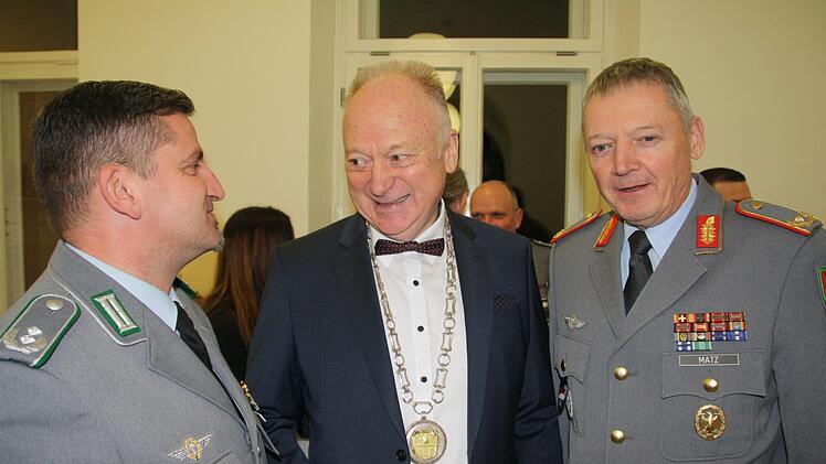 Auch die Patenkompanie war geladen.Susanne Will