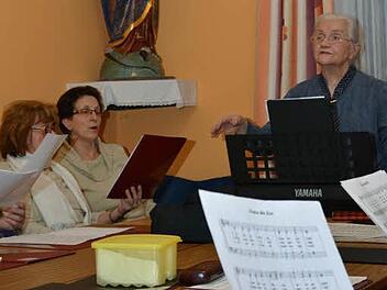 Nicht nur an der Orgel hängt das Herz von Adelheid Back. Auch singt sie leidenschaftlich gern. Foto: Björn Hein