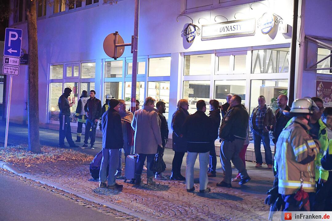 Brand in Tiefgarage in Bamberg - Hotel evakuiert