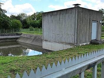 Das alte Pumpwerk in Haundorf  Foto: Michael Busch