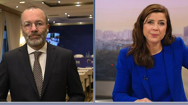 Im ZDF-Moma gab EU-Politiker Manfred Weber seine Einsch&auml;tzungen zur gegenw&auml;rtigen Lage in der Ukraine ab.