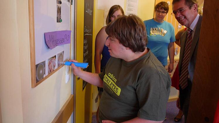 Michael benutzt ein Anybook.