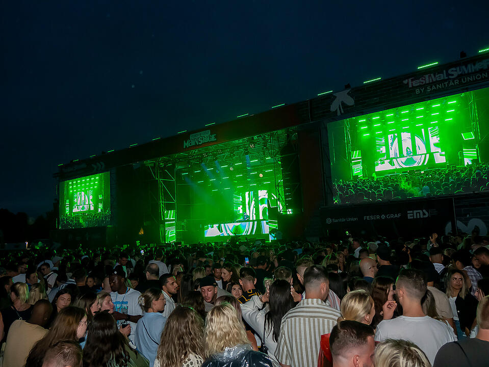 Beste Stimmung herrschte beim größten HipHop Open Air in Nordbayern!