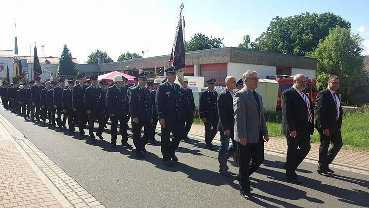 135 Jahre Feuerwehr Oerlenbach Foto: Stefan Geiger