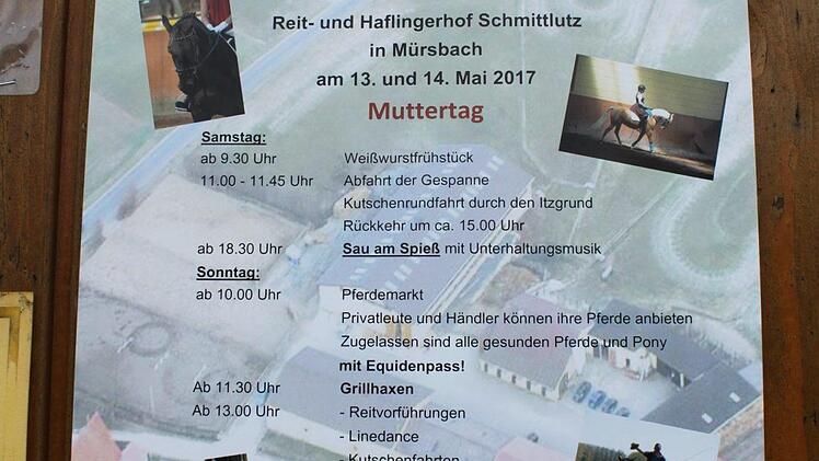 Die AnkündigungFoto: Anette Schreiber