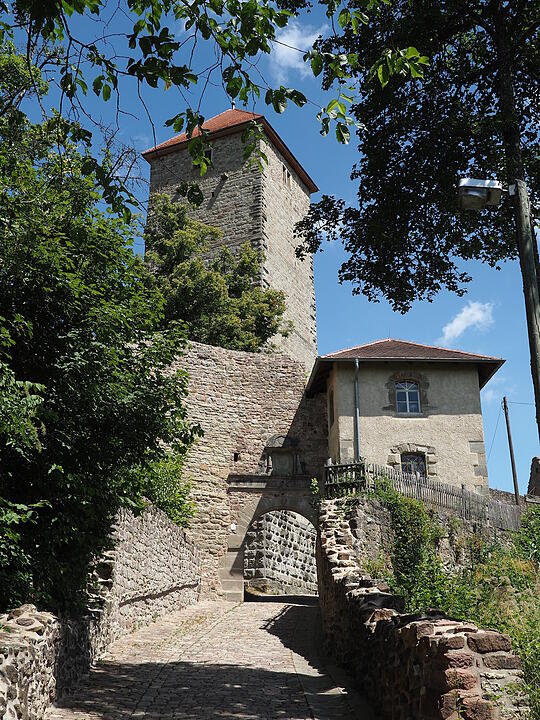 Die Lichtenburg ist eine Ruine auf dem Schloßberg.