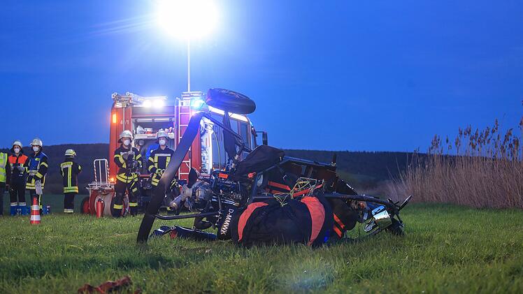 Mann verunglückt mit seinem Gyrokopter und stirbt