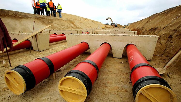So wird die Baustelle für die neuen Strom-Erdkabel aussehen.  Foto: dpa