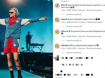 Linkin-Park-Konzert: Sängerin kommt in Lidl-Outfit auf Bühne