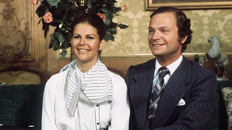 Silvia und Carl Gustaf 1976
