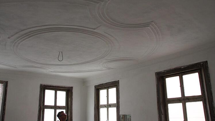 Die Decken im Obergeschoss sind fertig. Foto: Andreas Dorsch