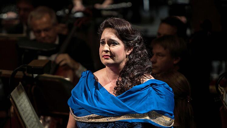 Impressionen vom Coburger Theaterfest: Celeste Siciliano Foto: Jochen Berger