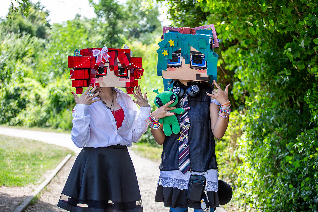 Wundersch&ouml;ne Cosplays k&ouml;nnen bewundert werden!