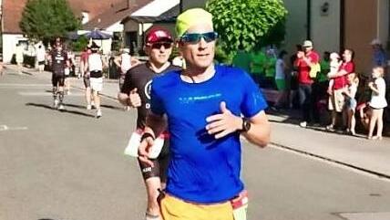 Axel Bauer als L&auml;ufer Foto: privat